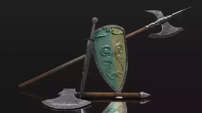 Medieval fantasy Weapons