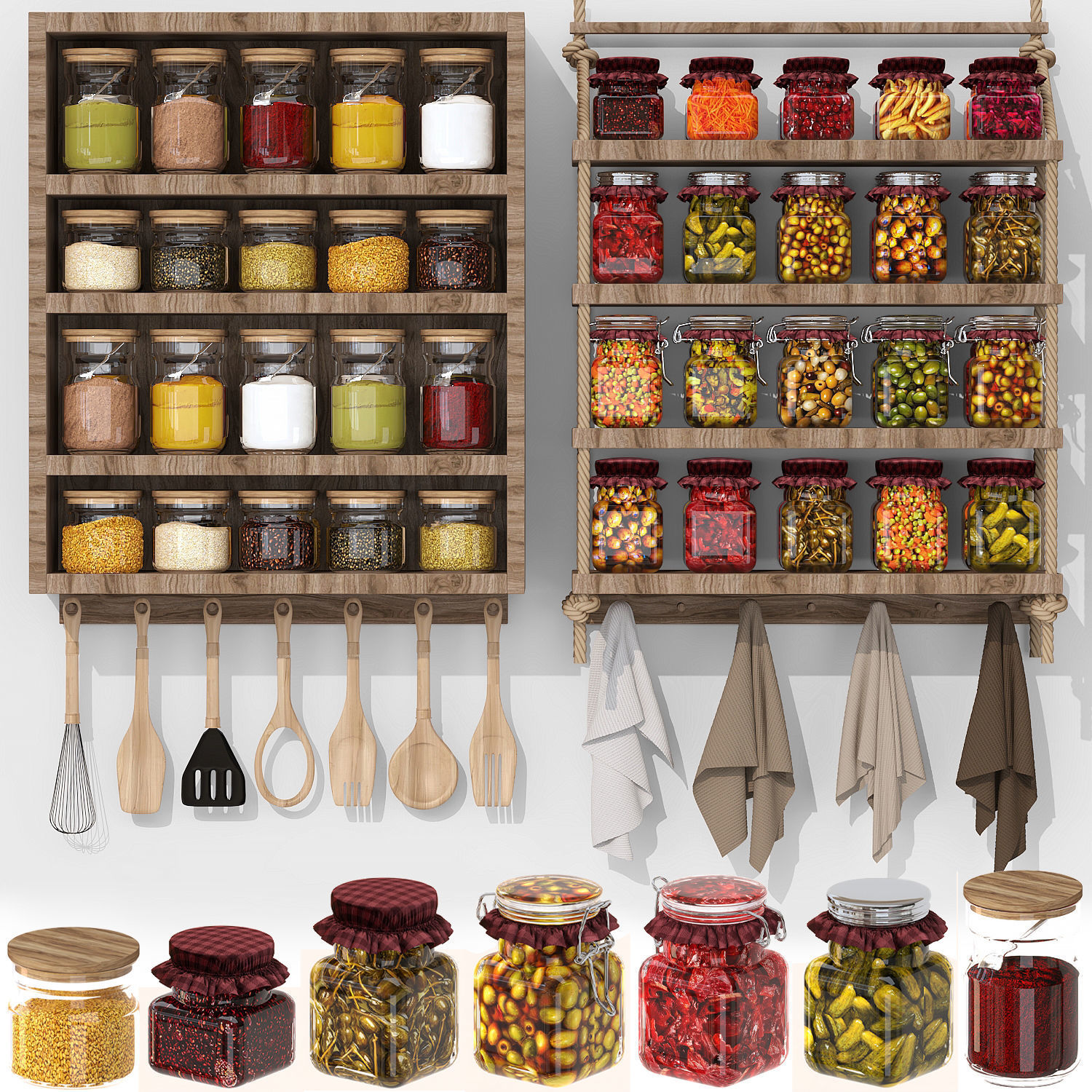 Kitchen Accessories -11 3D model_6