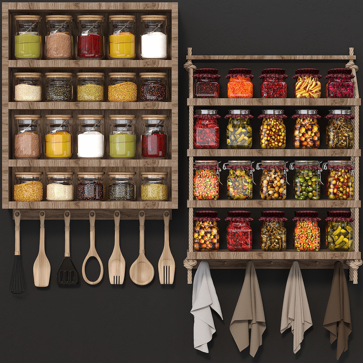 Kitchen Accessories -11 3D model_1