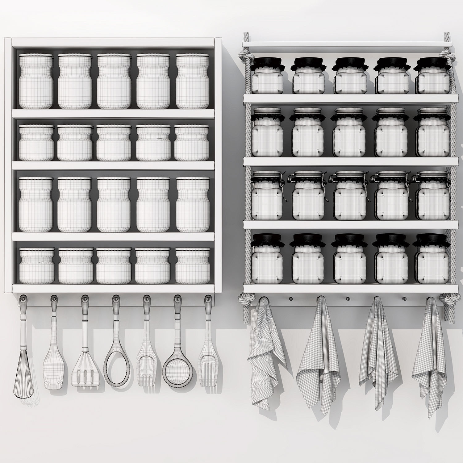 Kitchen Accessories -11 3D model_7