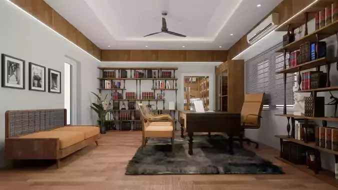 Advocate office - interior - office space 