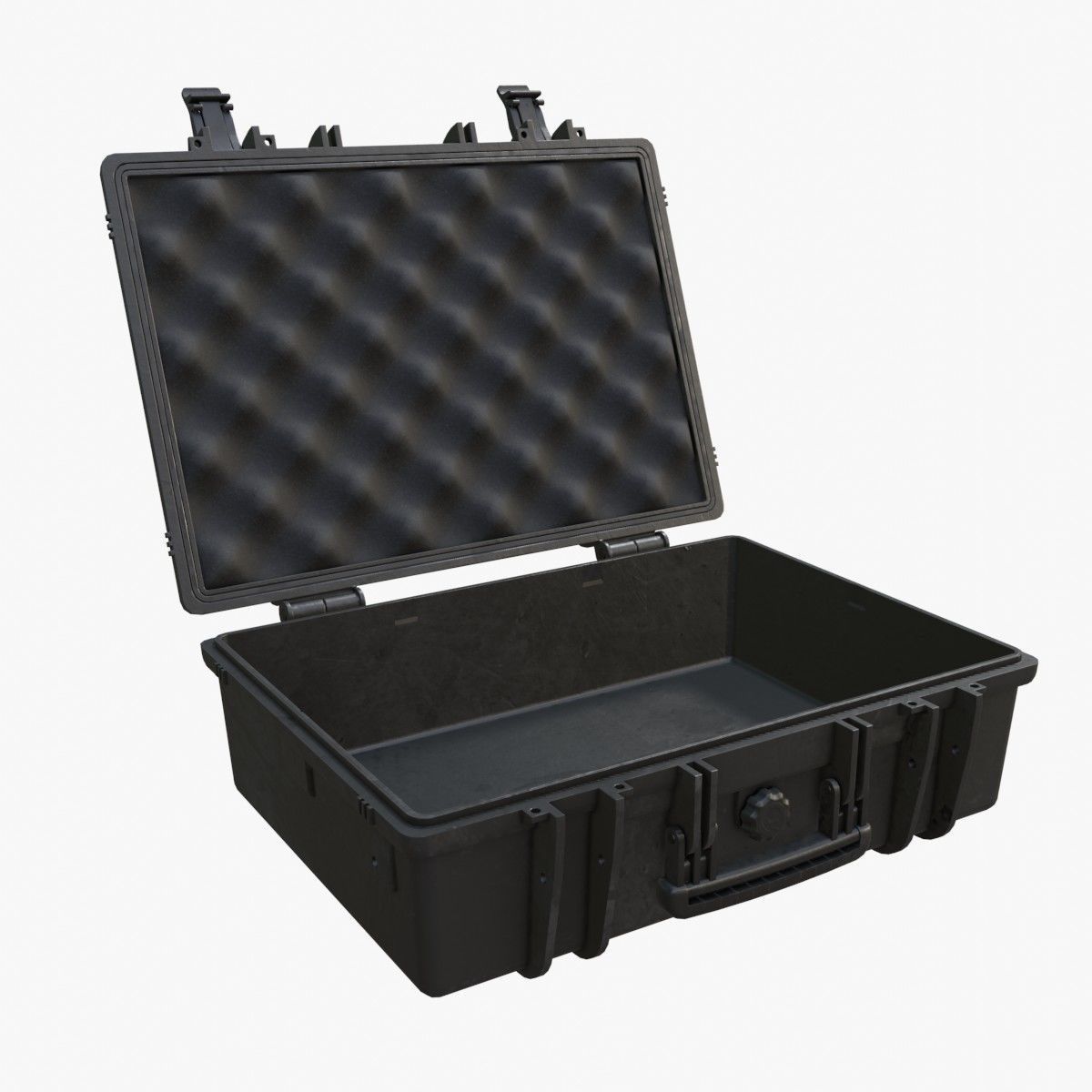 Hard case Low-poly 3D model_3
