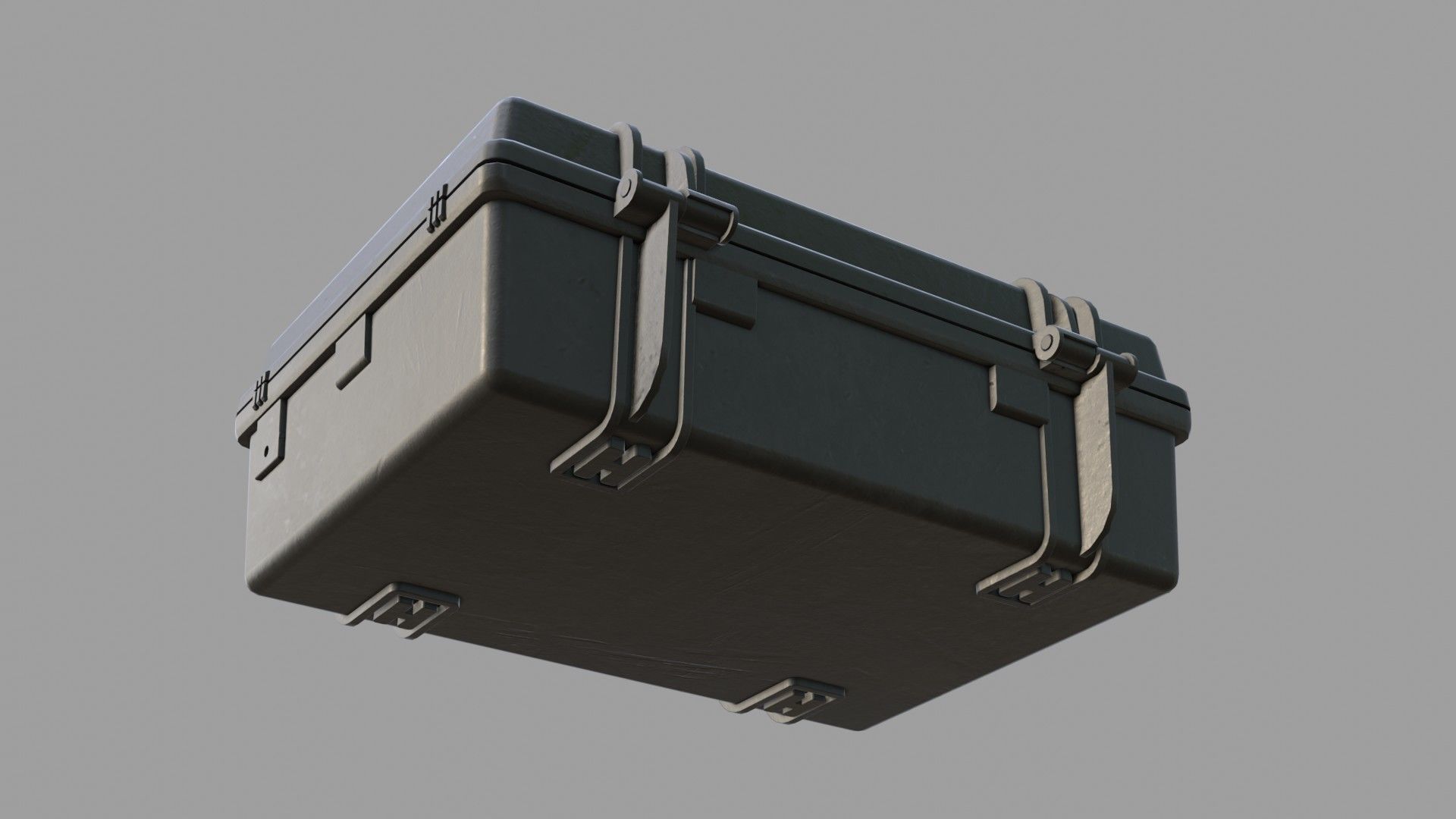Hard case Low-poly 3D model_15