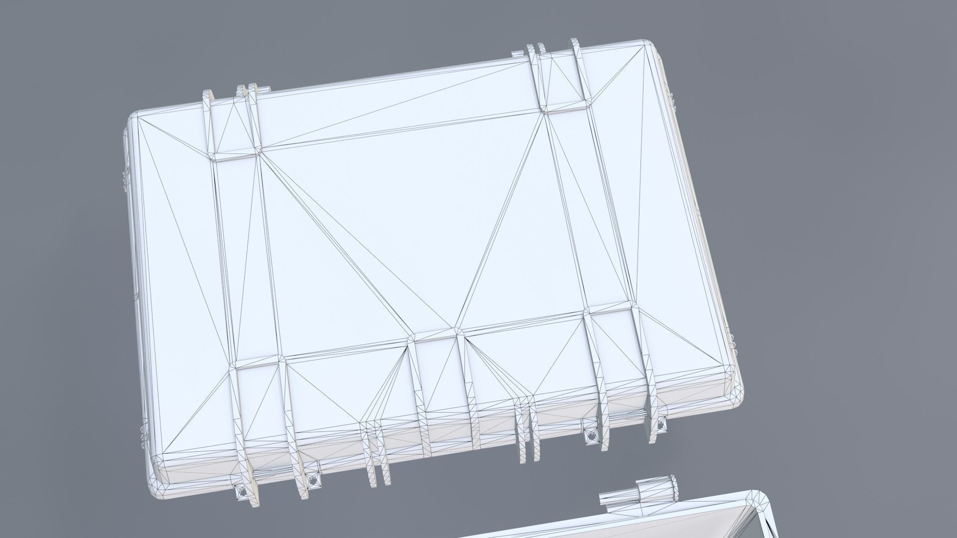 Hard case Low-poly 3D model_18