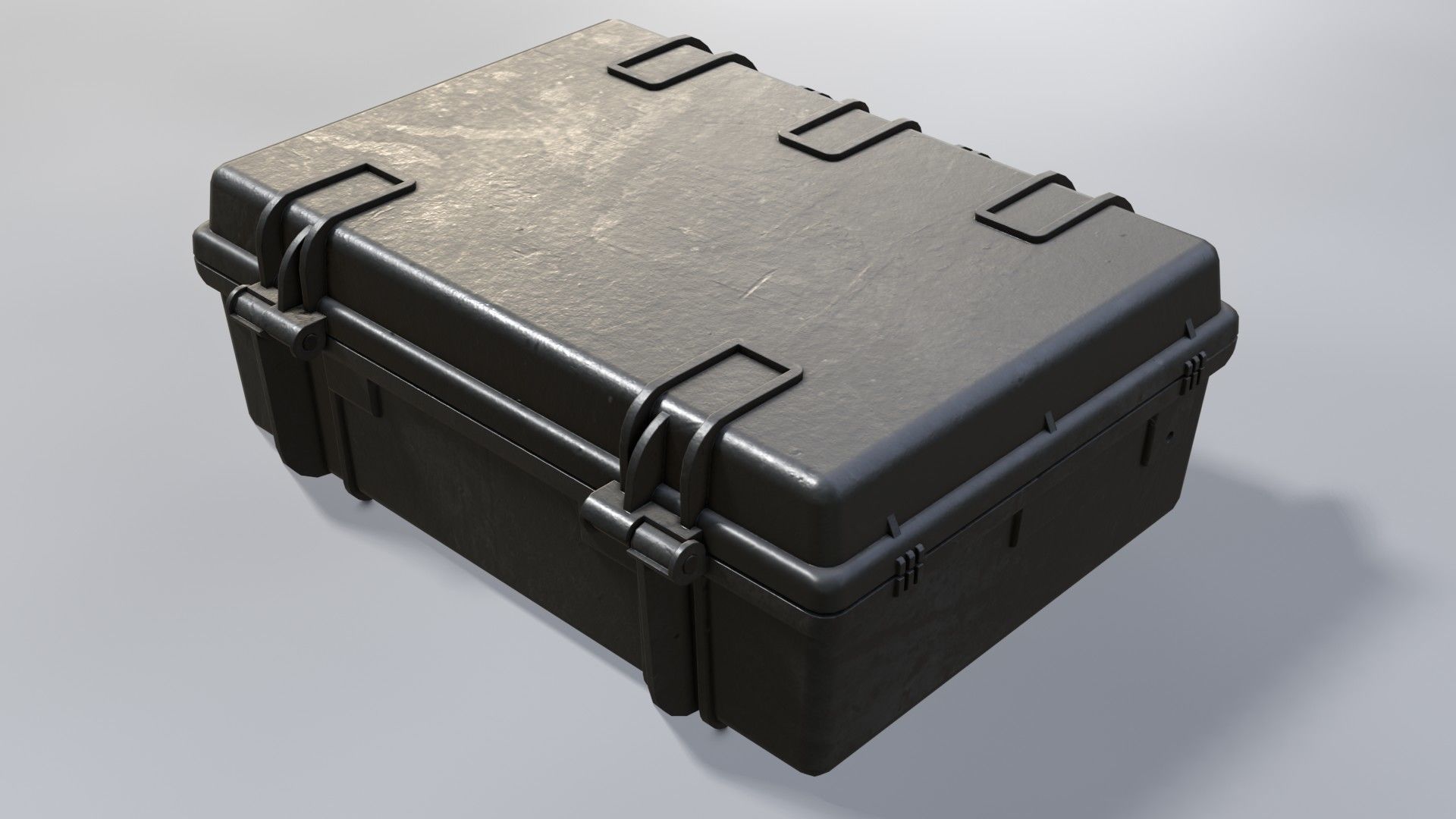 Hard case Low-poly 3D model_13