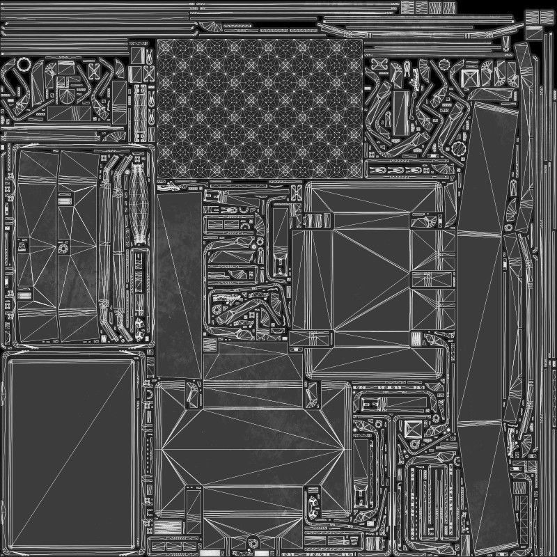 Hard case Low-poly 3D model_21