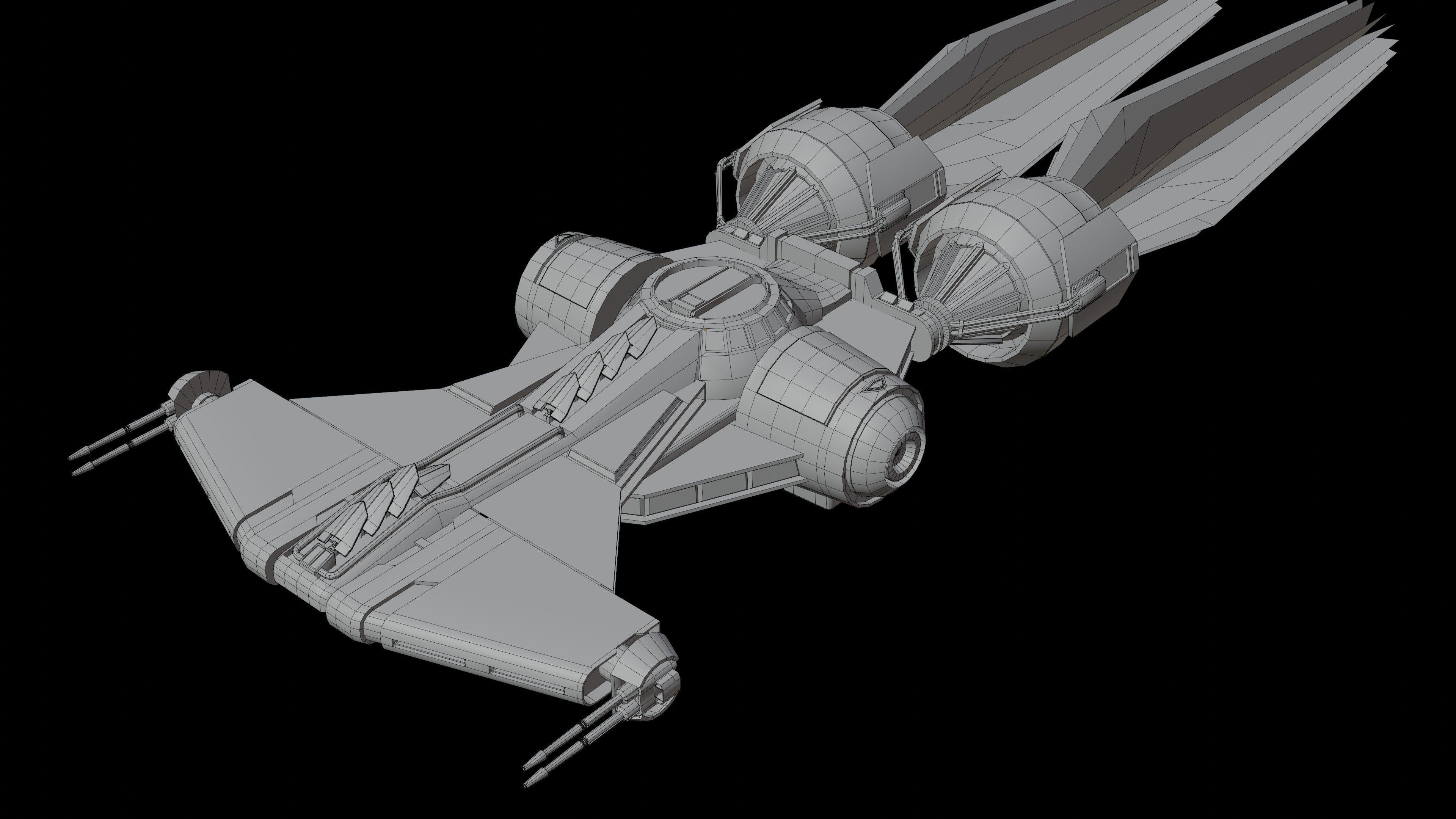 Cyberpunk Vehicles 3D model_1