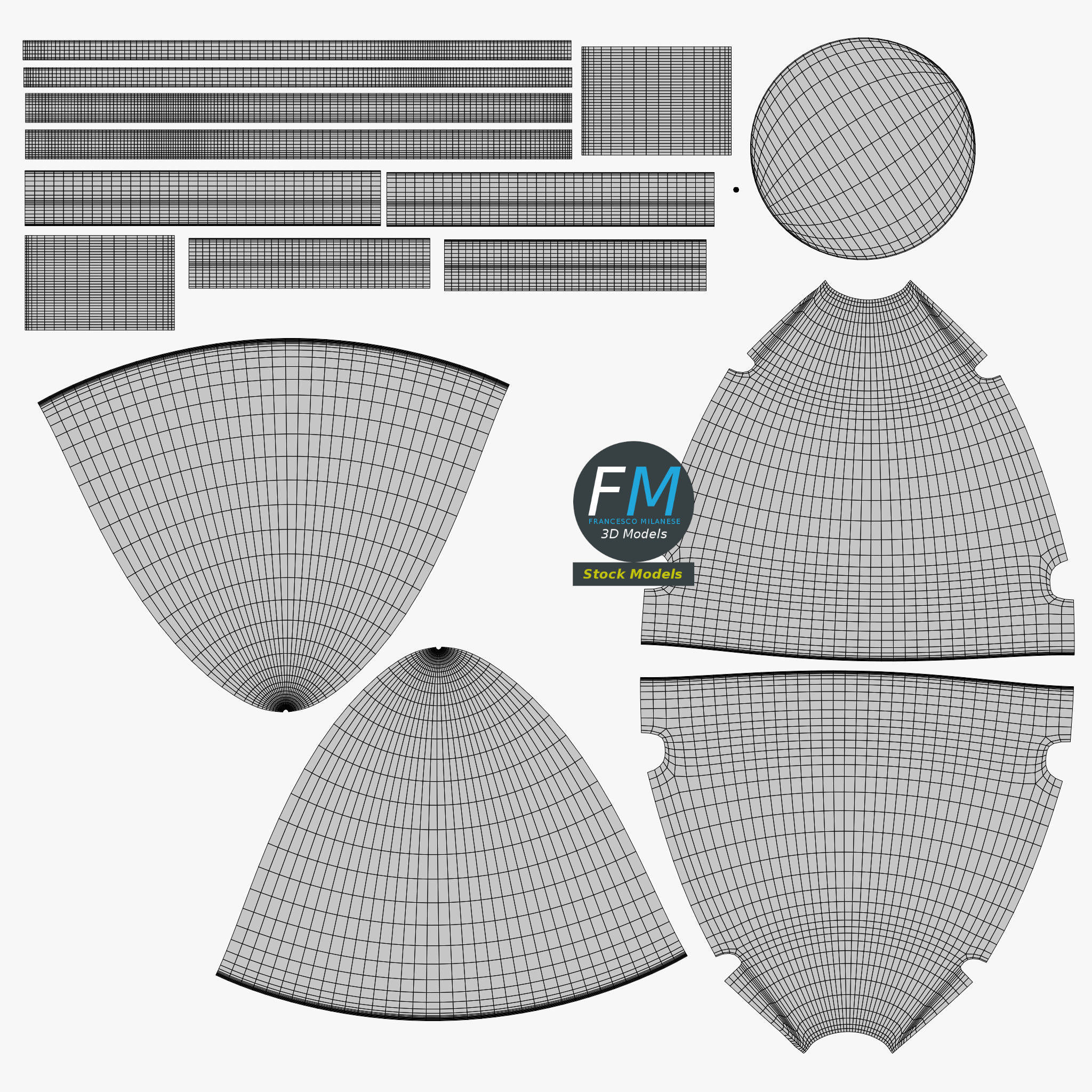 Trophy cup 3 3D model_11