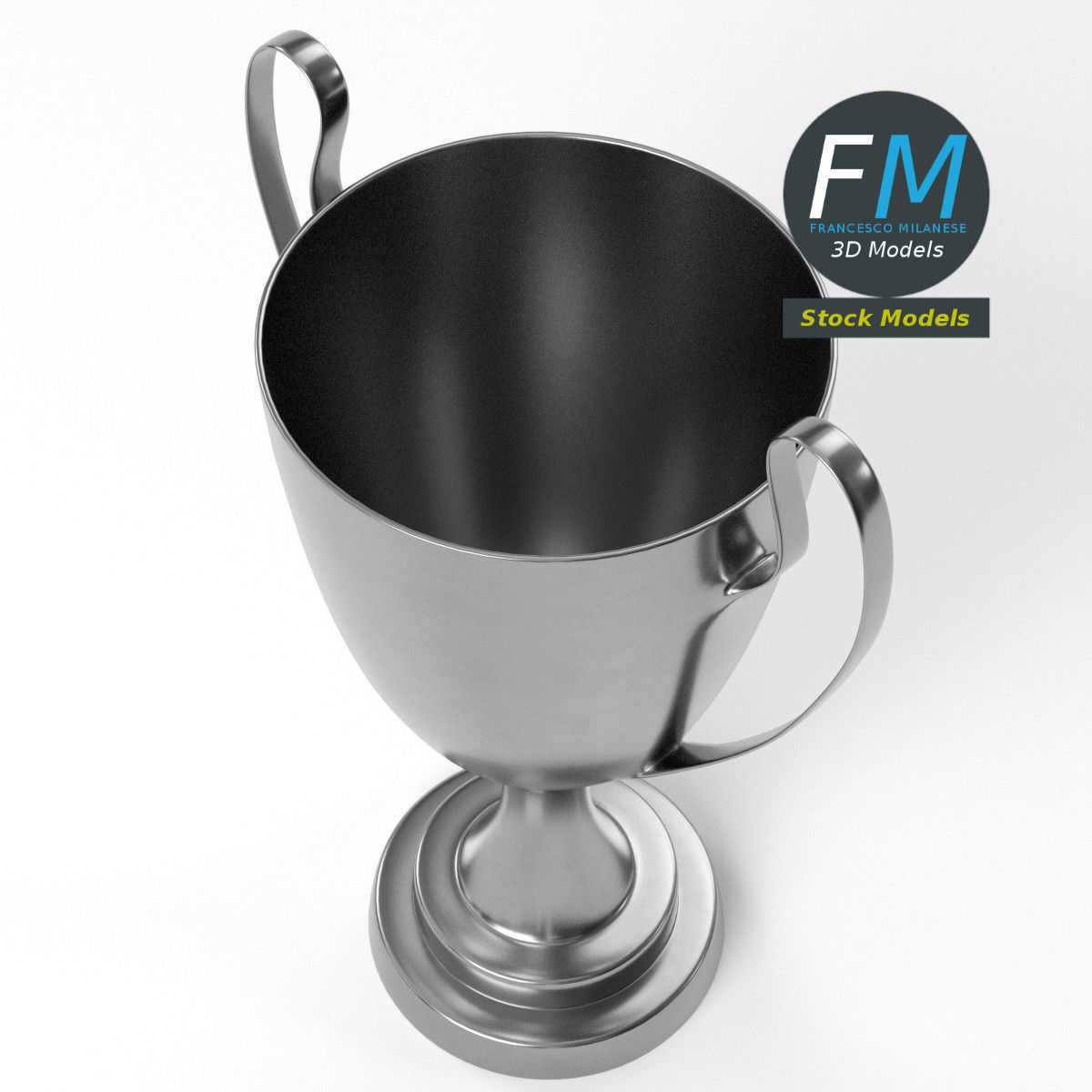 Trophy cup 3 3D model_5