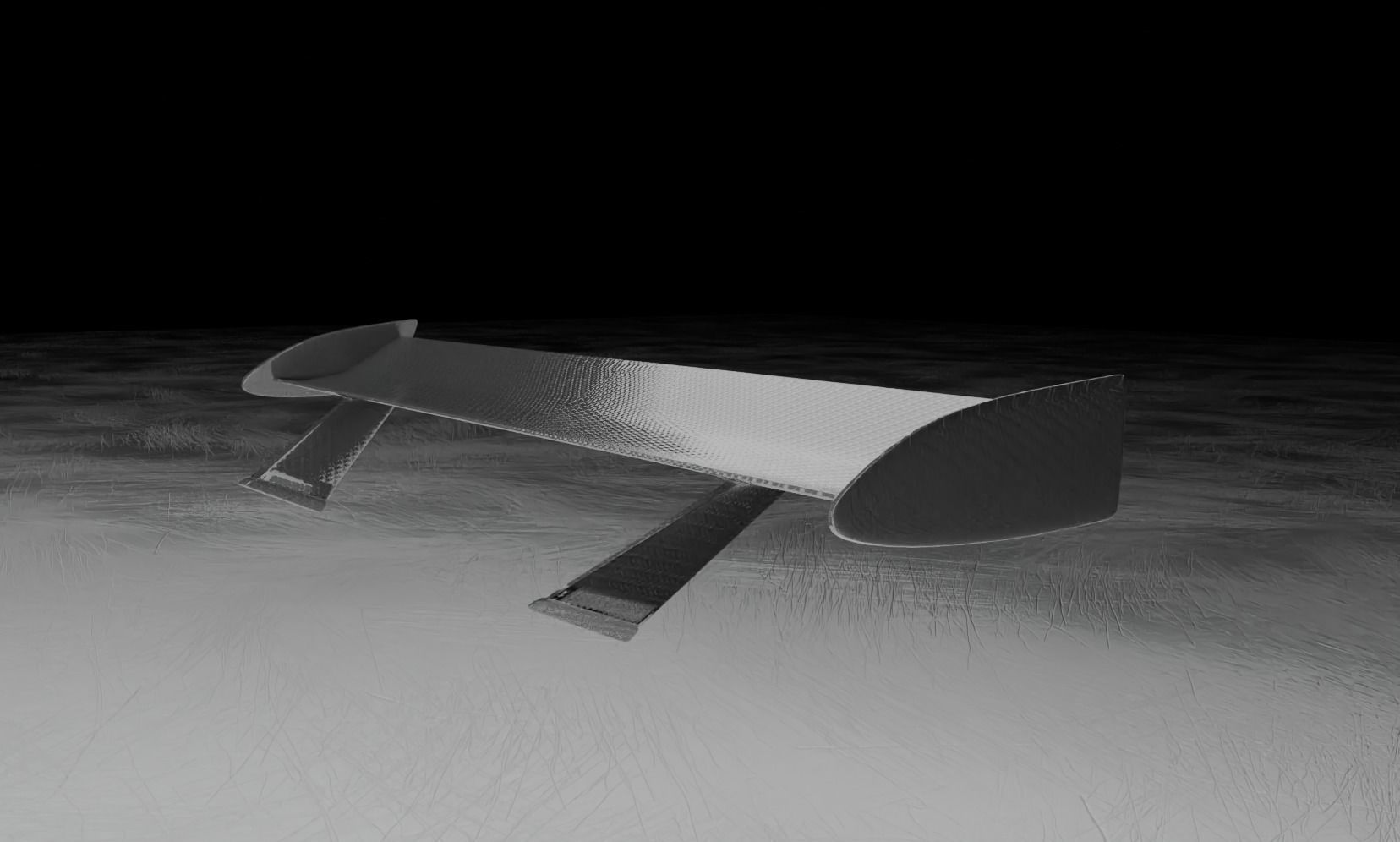 Porsche Carrera Tuned Low-poly 3D model_11