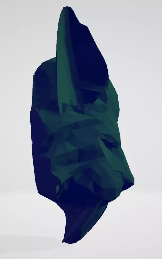 lion head necklace Free 3D print model