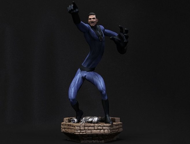 Mr Fantastic Statues 3D Model Ready to Print STL 3D print model