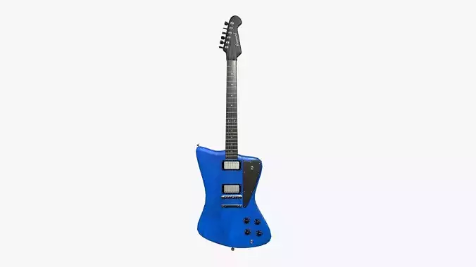 Electric Guitar G05 Dark Blue - Music Instrument Design