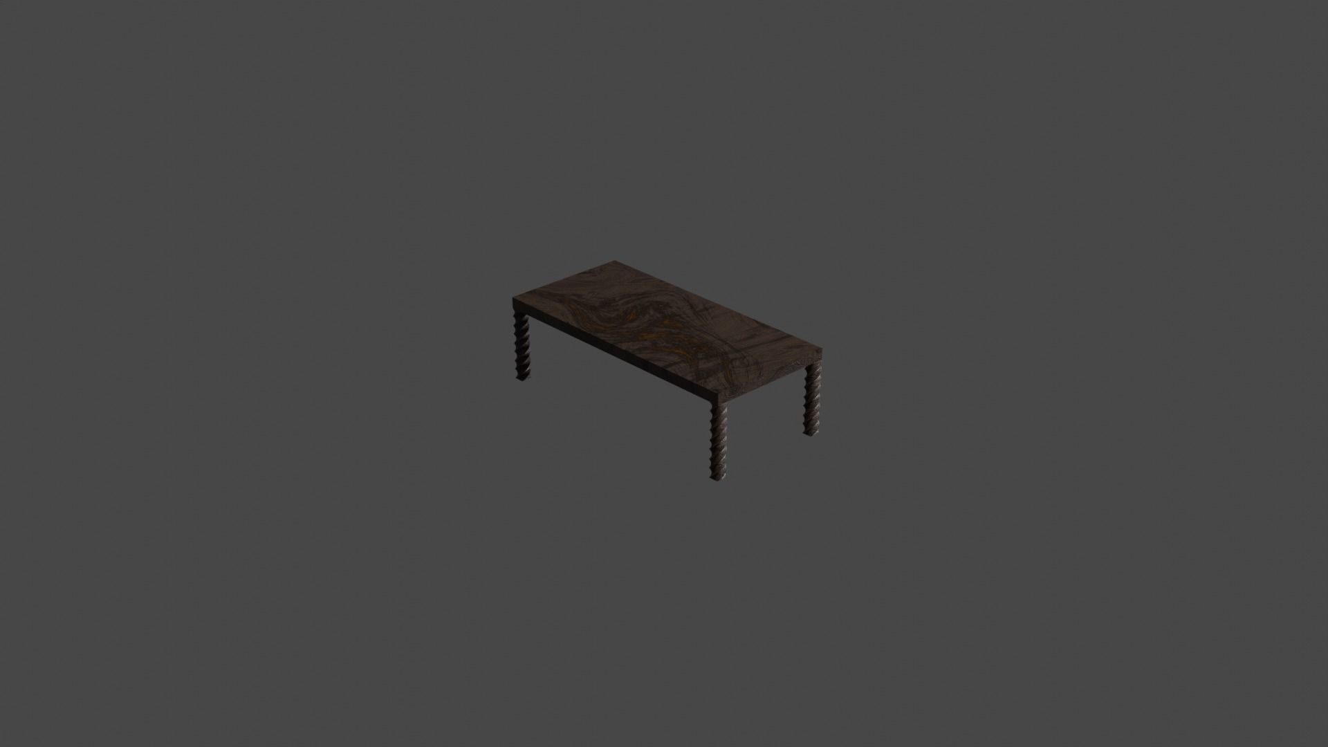 Table2 twisted legs sample 3D model_42