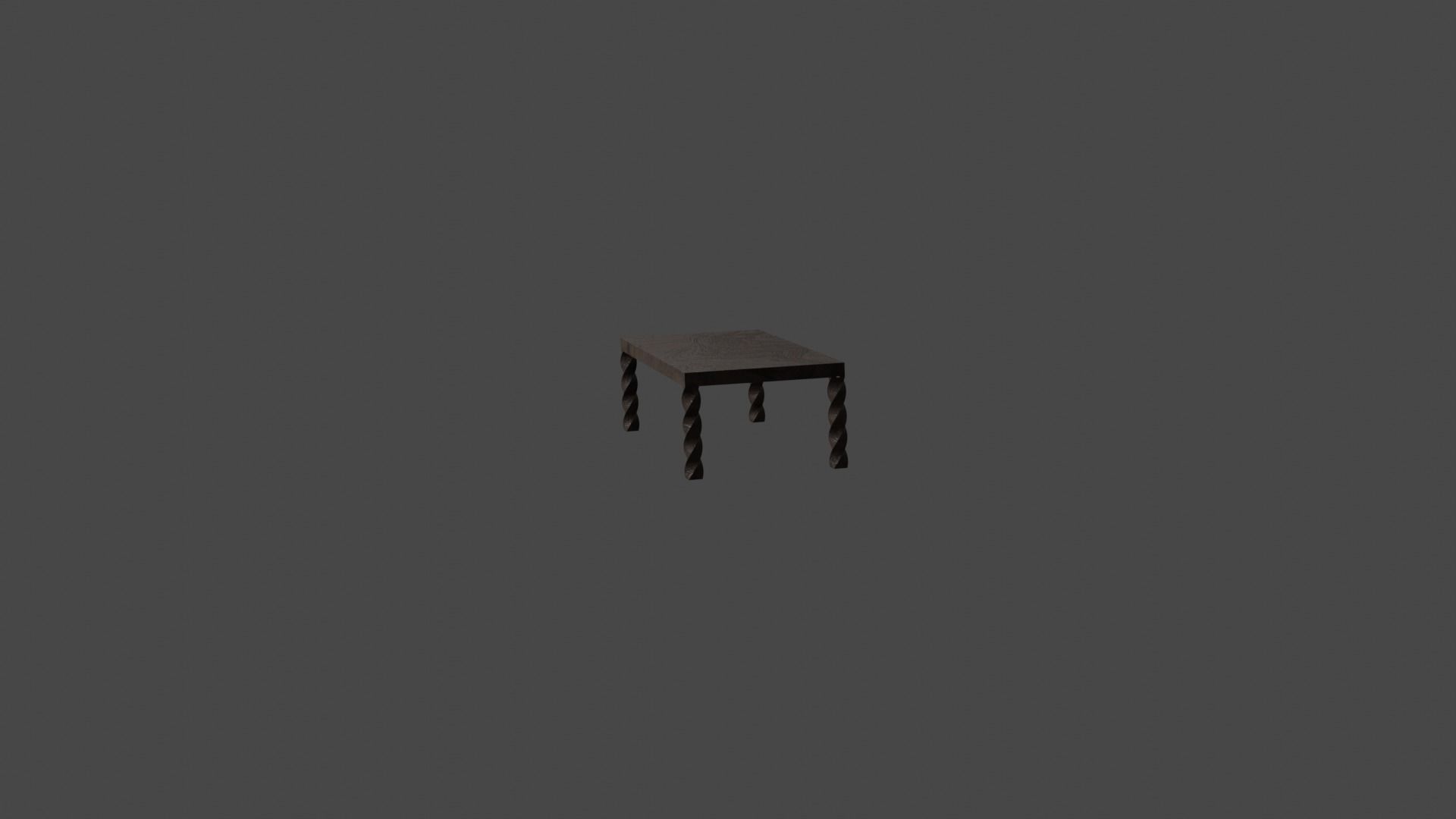 Table2 twisted legs sample 3D model_18