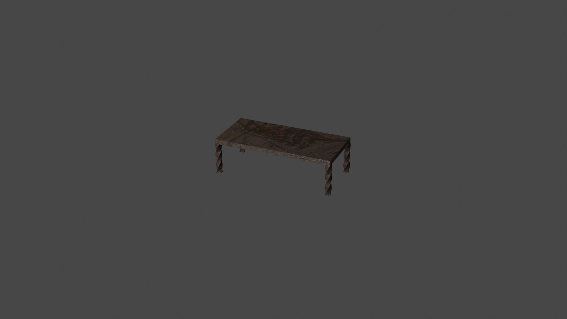 Table2 twisted legs sample 3D model_8