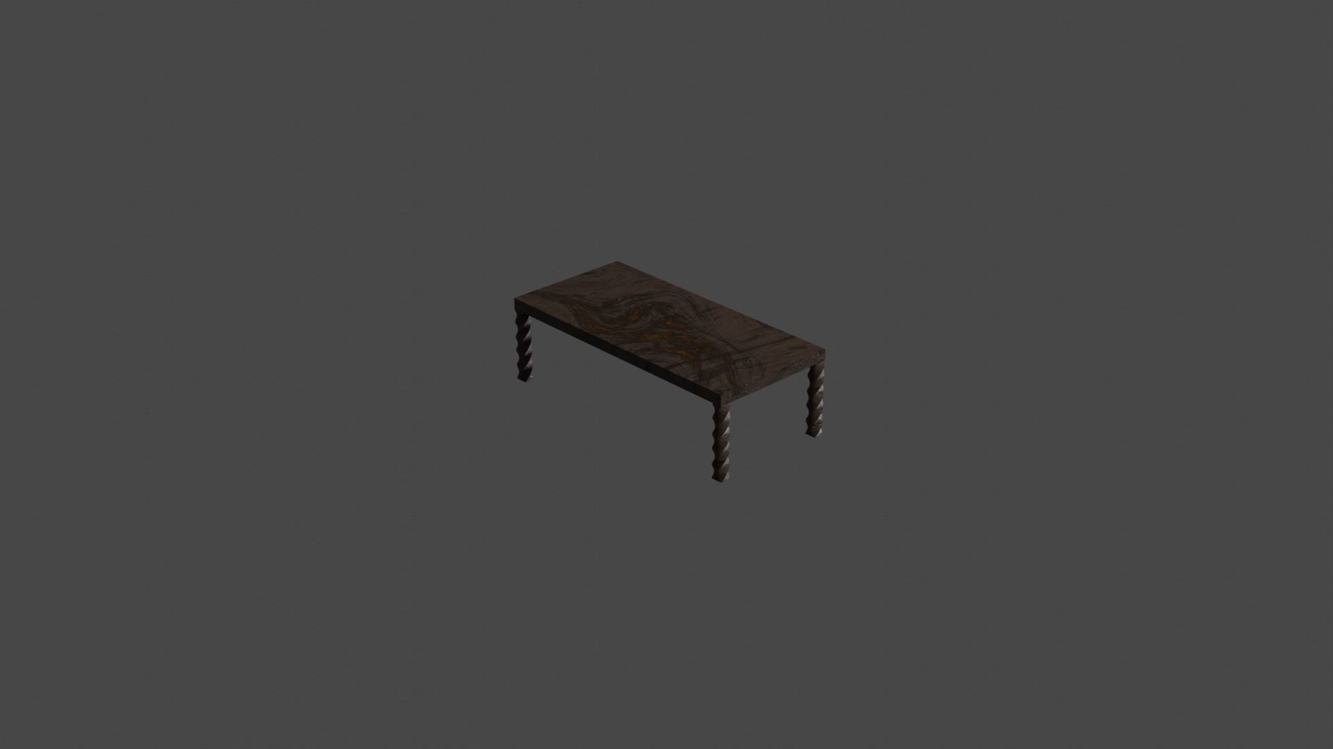 Table2 twisted legs sample 3D model_21