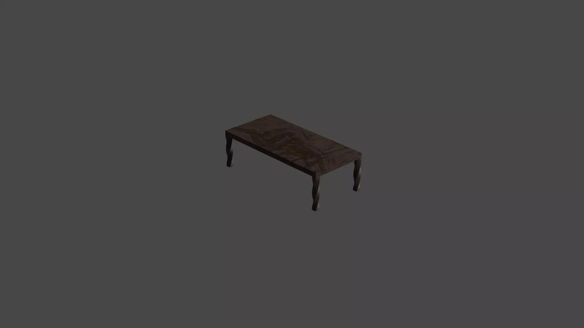 Table2 twisted legs sample 3D model_0