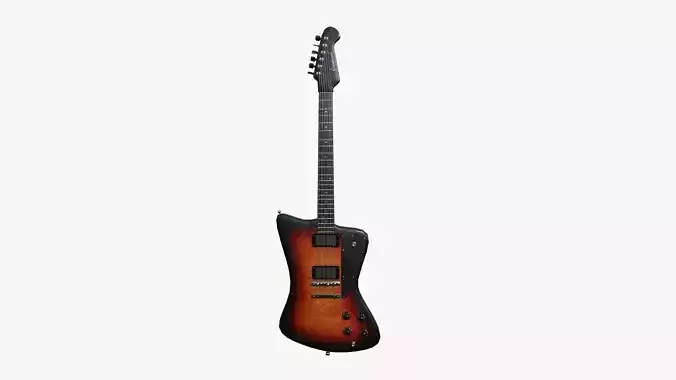 Electric Guitar G07 Dark Wood - Music Instrument Design