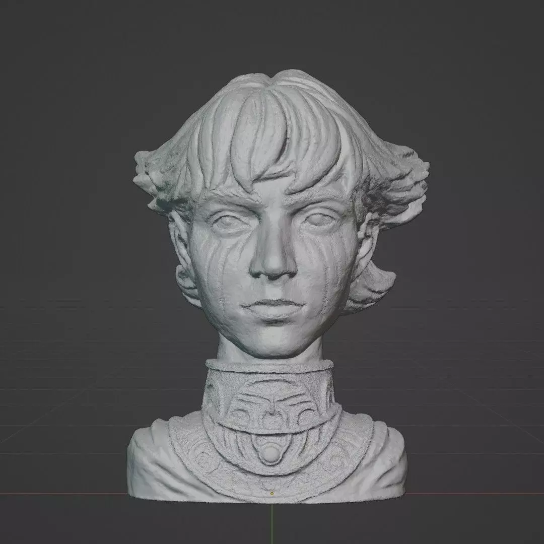 Disciples Sacred Lands - Undead Portrait Free 3D print model