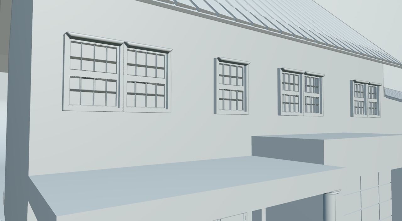 City House 2 3d exterior Models Low-poly 3D model_25