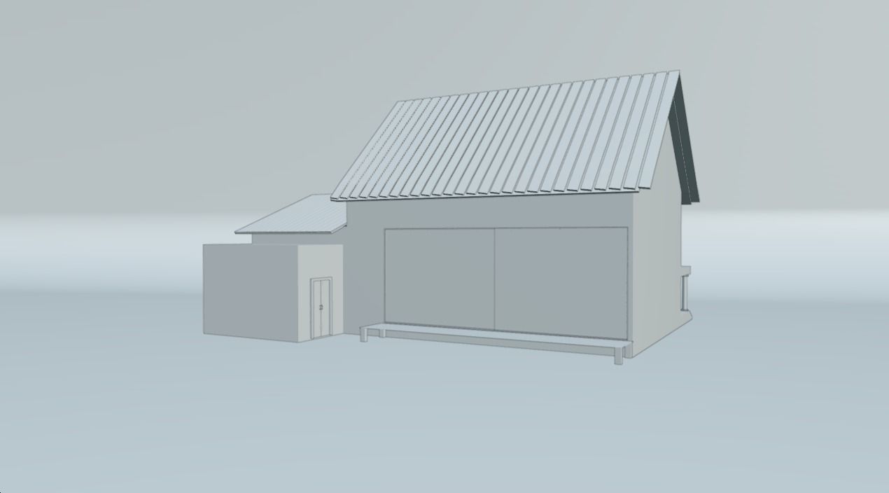 City House 2 3d exterior Models Low-poly 3D model_26