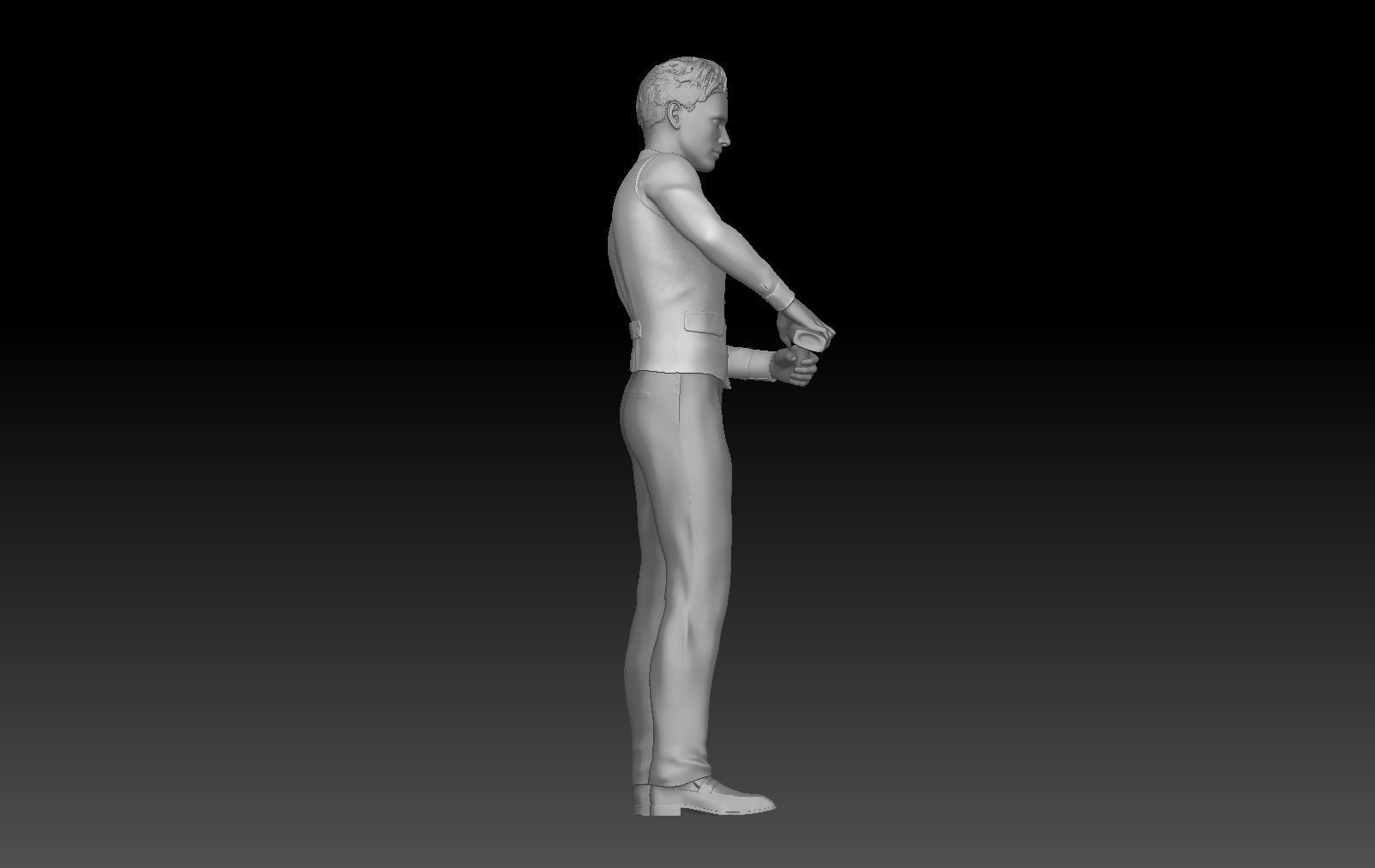 BAR TENDER BOY 1 3D print model_3