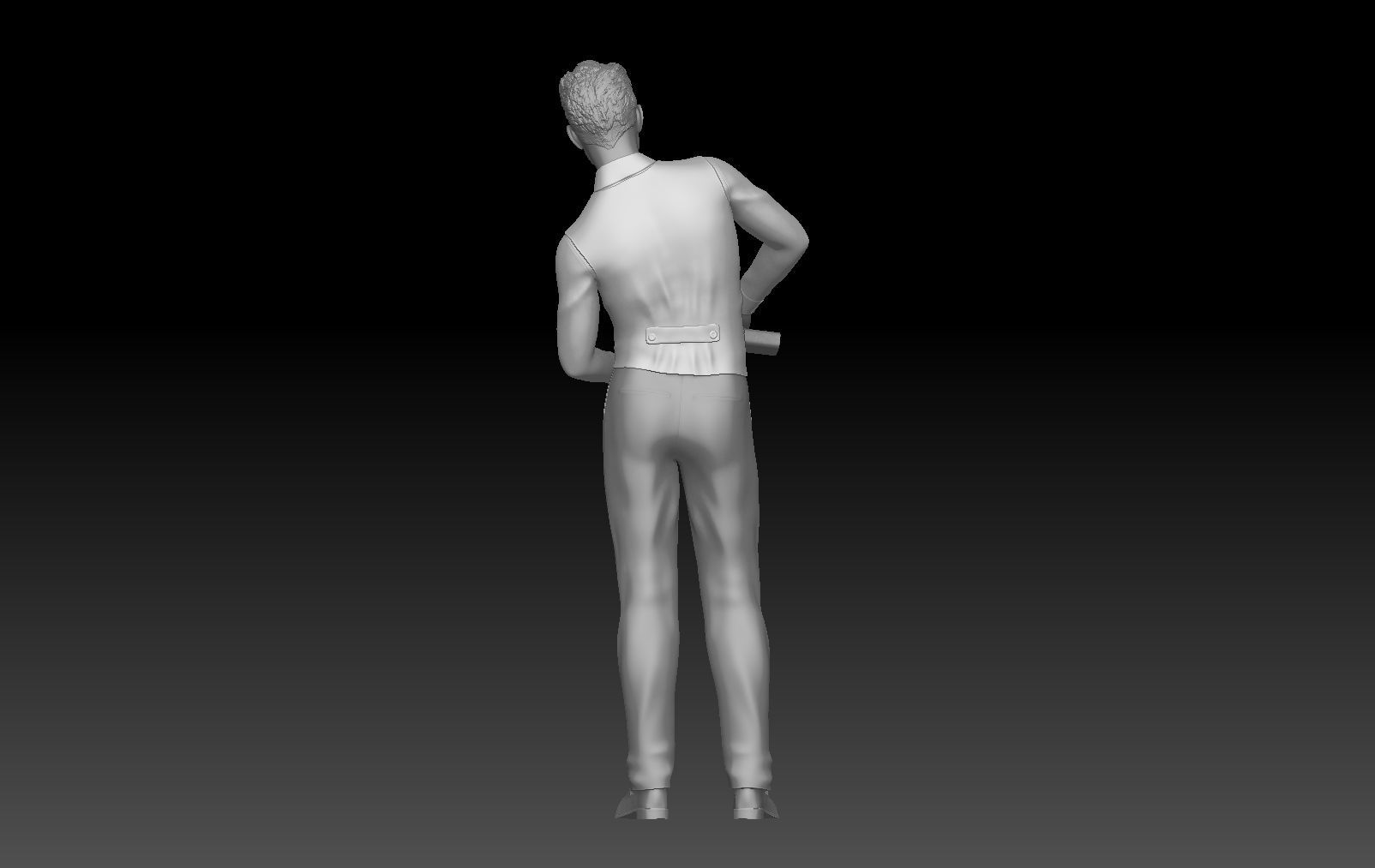 BAR TENDER BOY 1 3D print model_2