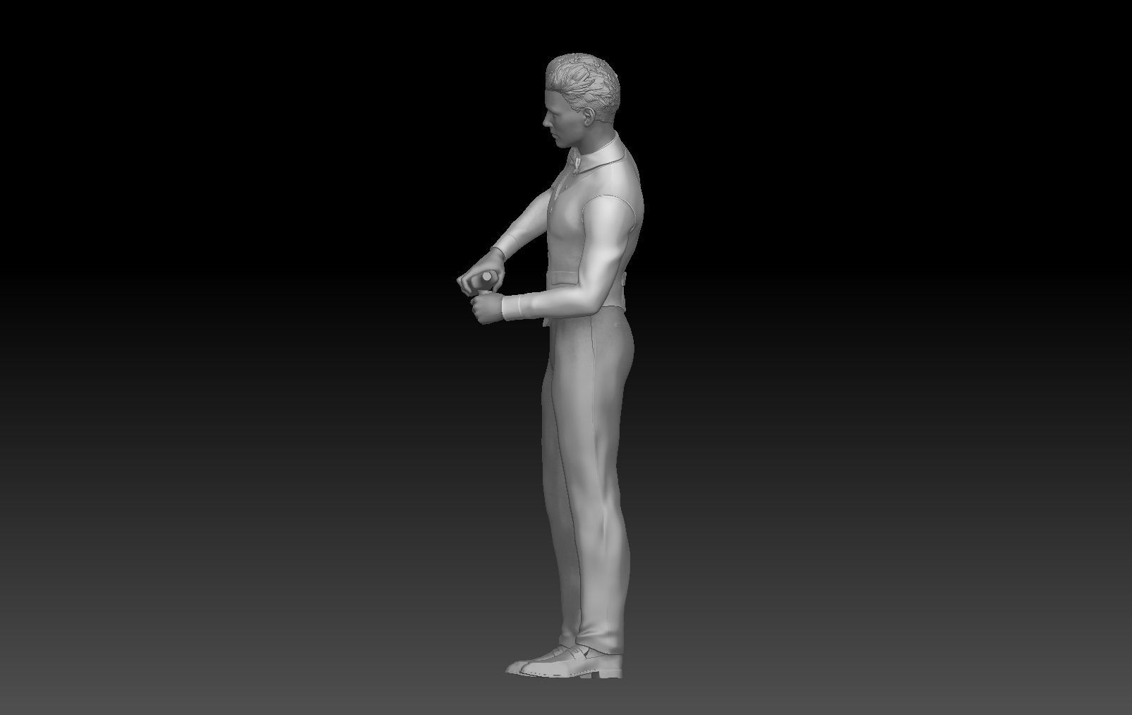 BAR TENDER BOY 1 3D print model_1