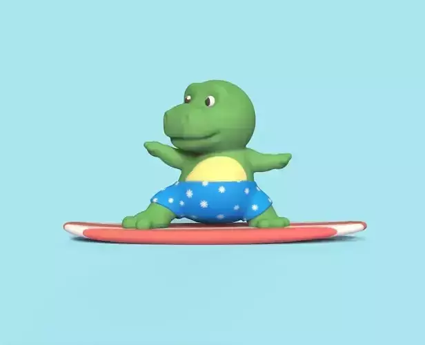 Alligator Surfing