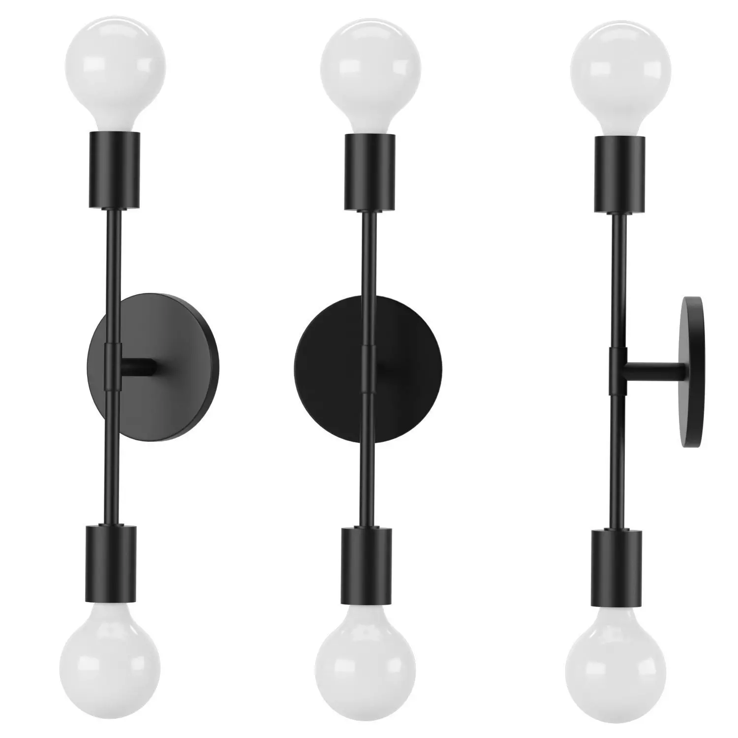 Z-lite Modernist Light Sconce 731-2S-MB 3D model