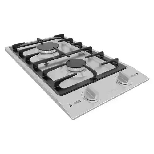 Miele CS 1012-1 gas cooktop - Photorealistic