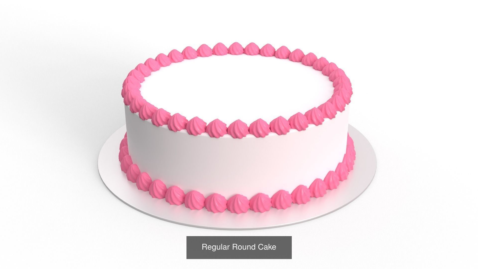 Cakes - 2 Pack 3D Model Collection_2