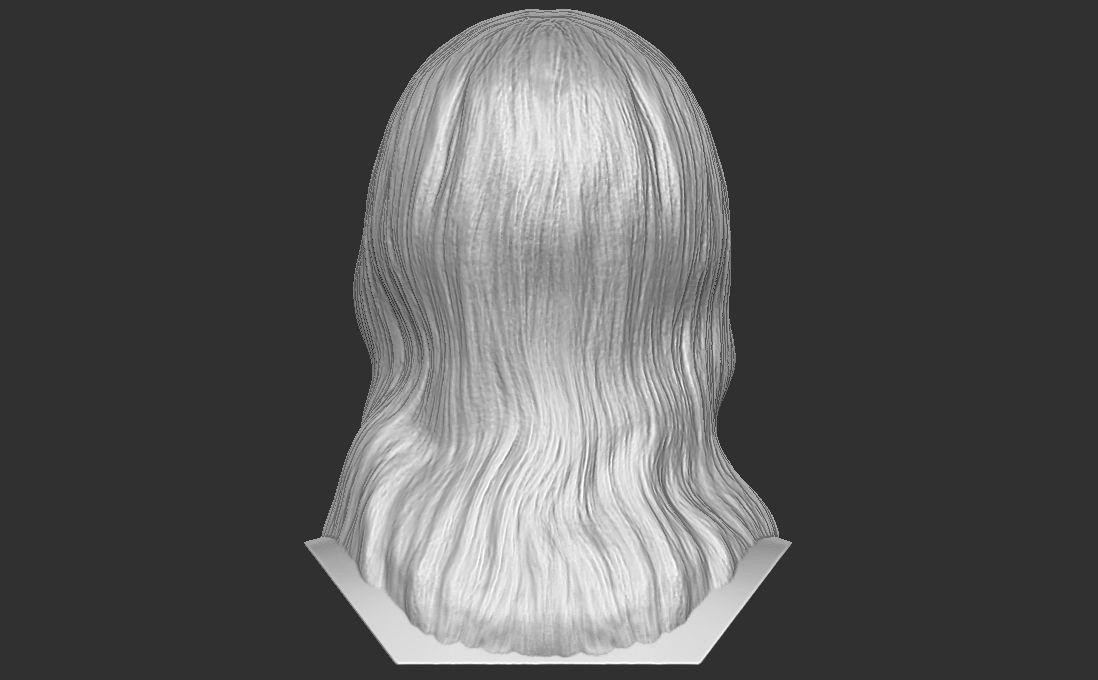 Mariah Carey bust for 3D printing 3D print model_11
