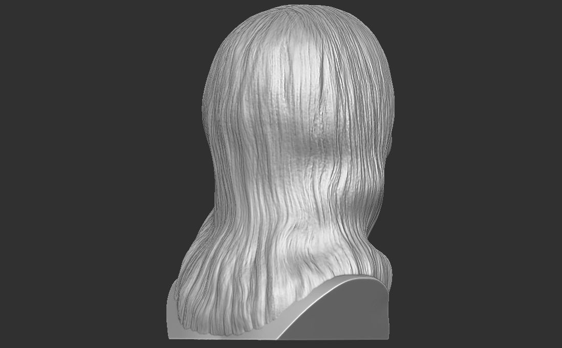 Mariah Carey bust for 3D printing 3D print model_12