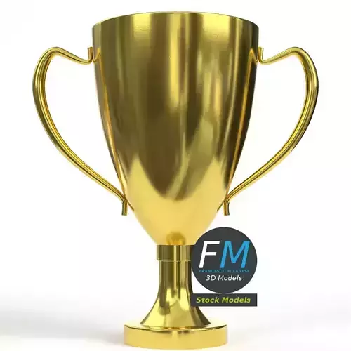 Trophy cup 4 3D model Trophy cup 4 3D model