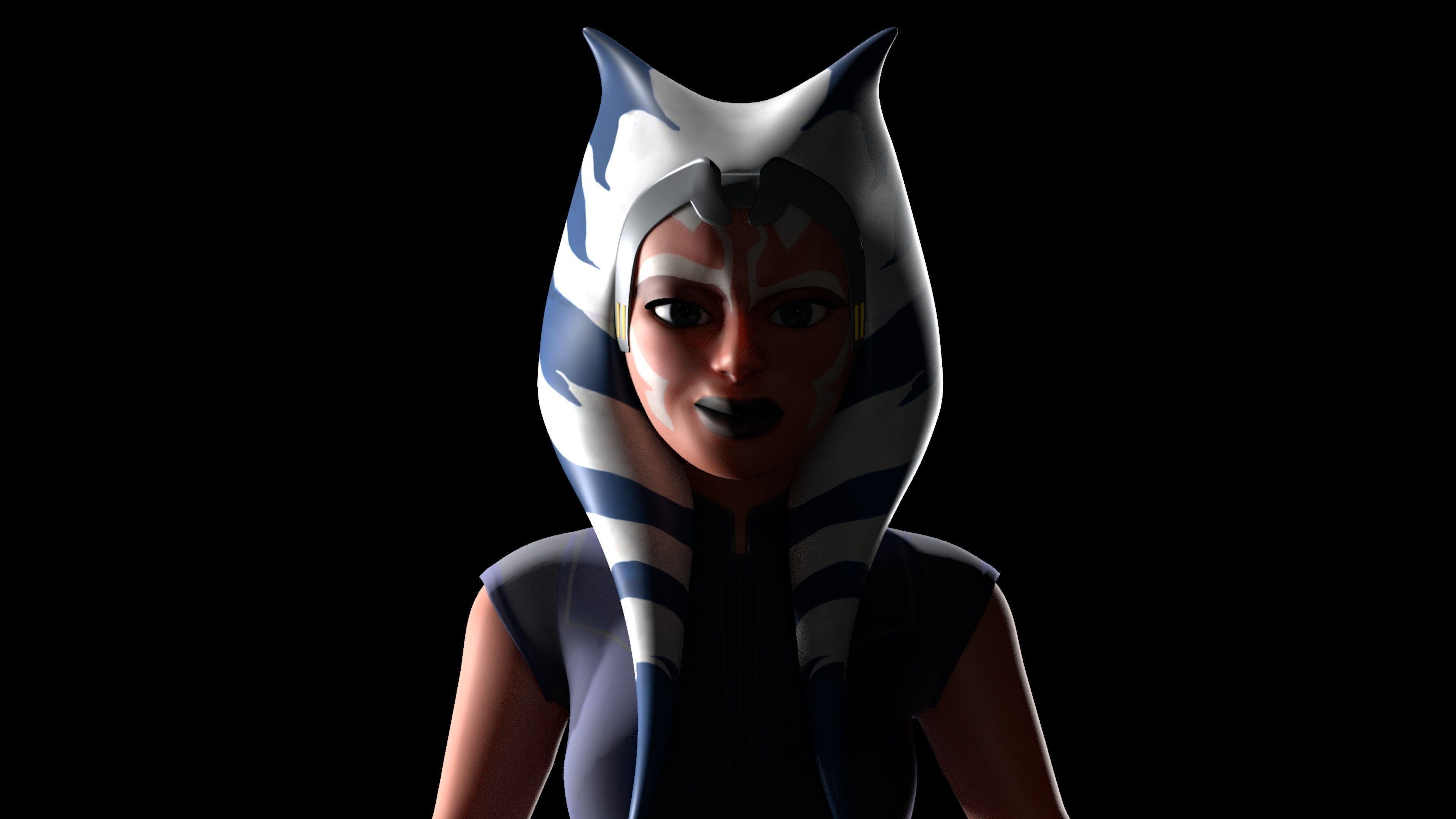 Ahsoka Tano 3D model_1