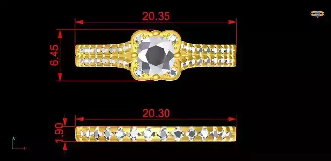 Fashion Ring or Band 0502-22