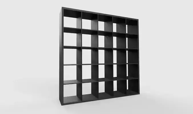 IKEA KALLAX Shelf Unit 5x5 Venge Black