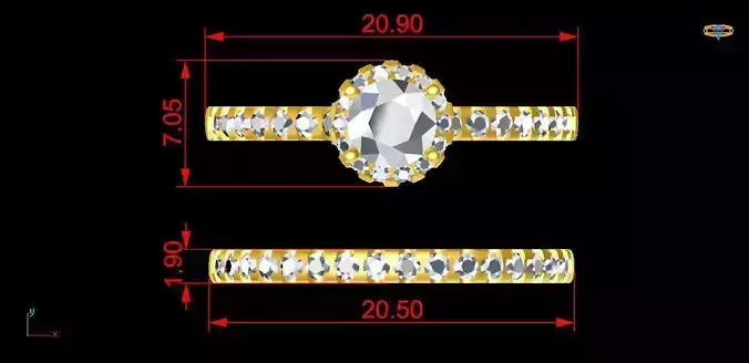 Fashin ring or Band 0602-22