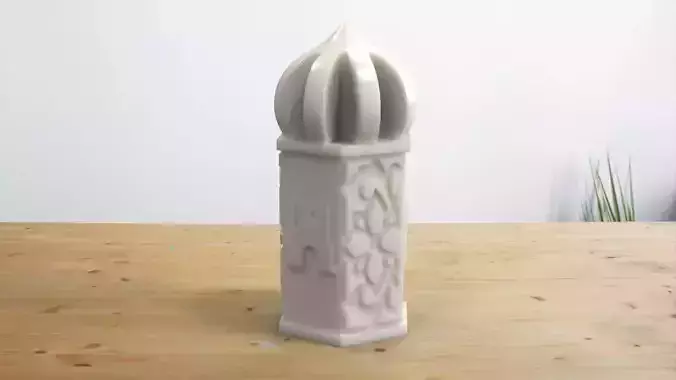 Fanous candle for molds 3D print model