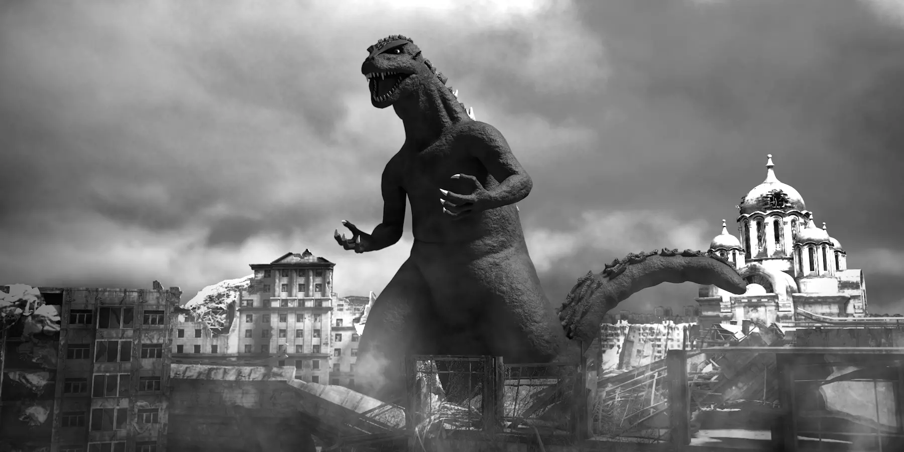 Godzilla 1954 3D model_0