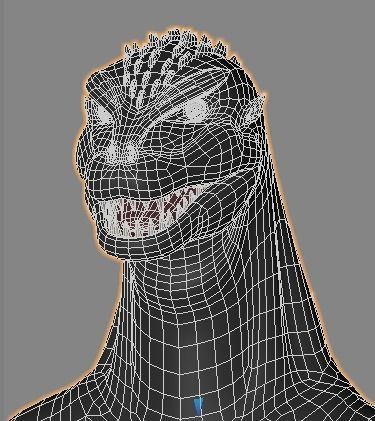 Godzilla 1954 3D model_8