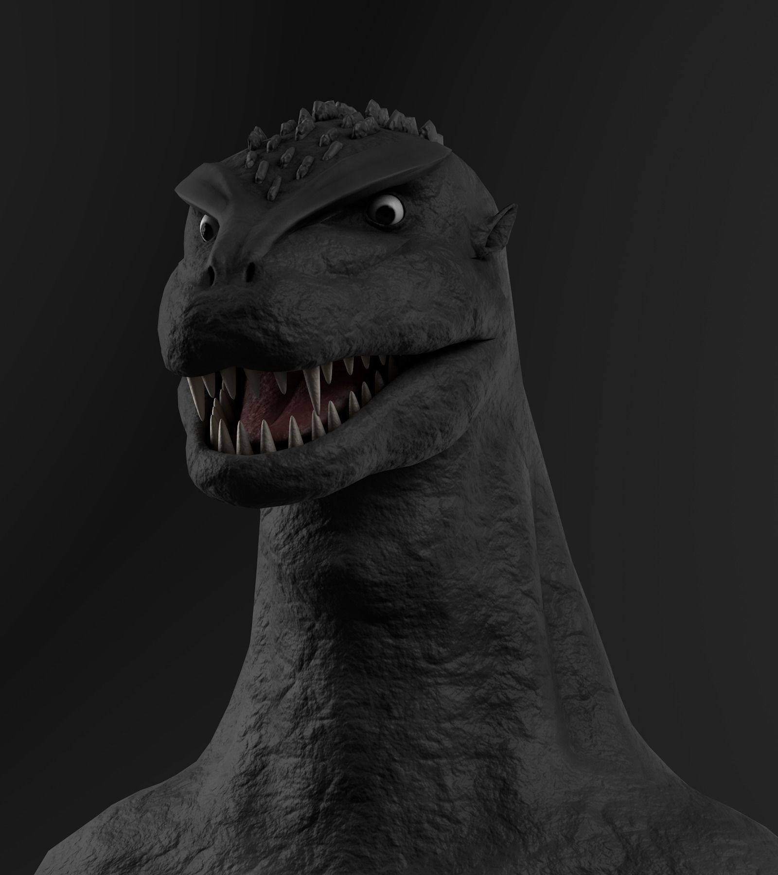 Godzilla 1954 3D model_3