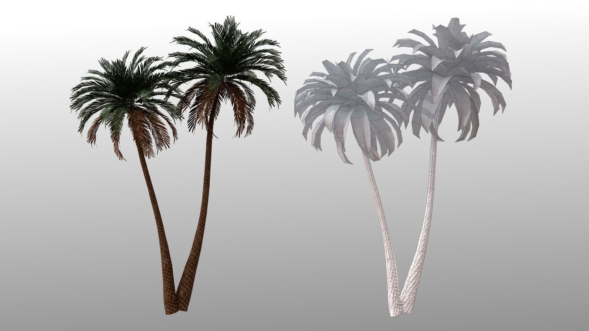 Arabic Old Town Low-poly 3D model_47