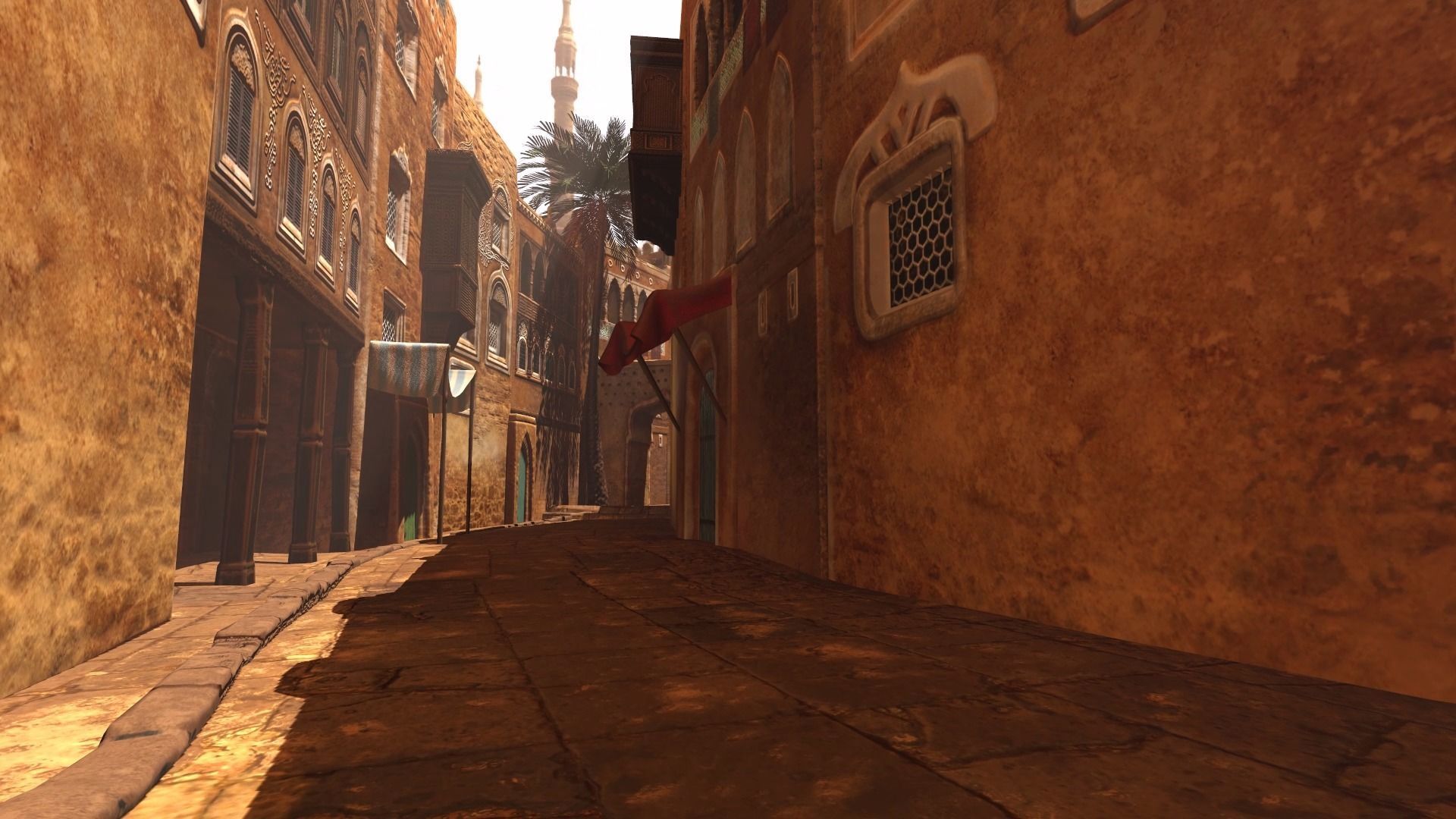 Arabic Old Town Low-poly 3D model_27