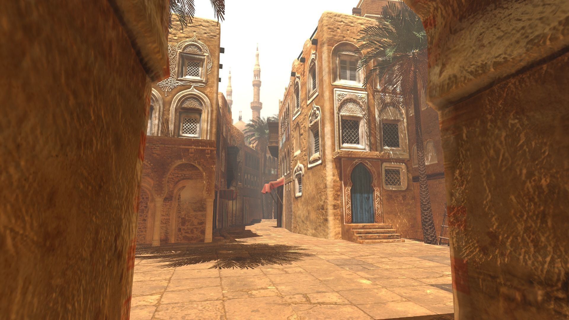Arabic Old Town Low-poly 3D model_22