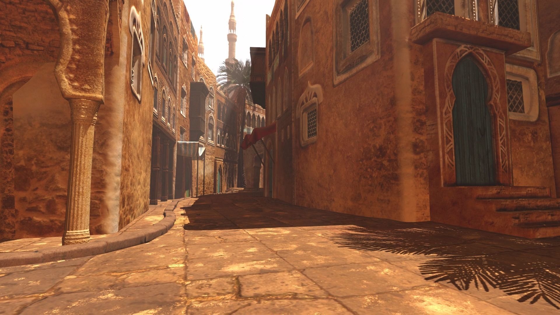 Arabic Old Town Low-poly 3D model_26