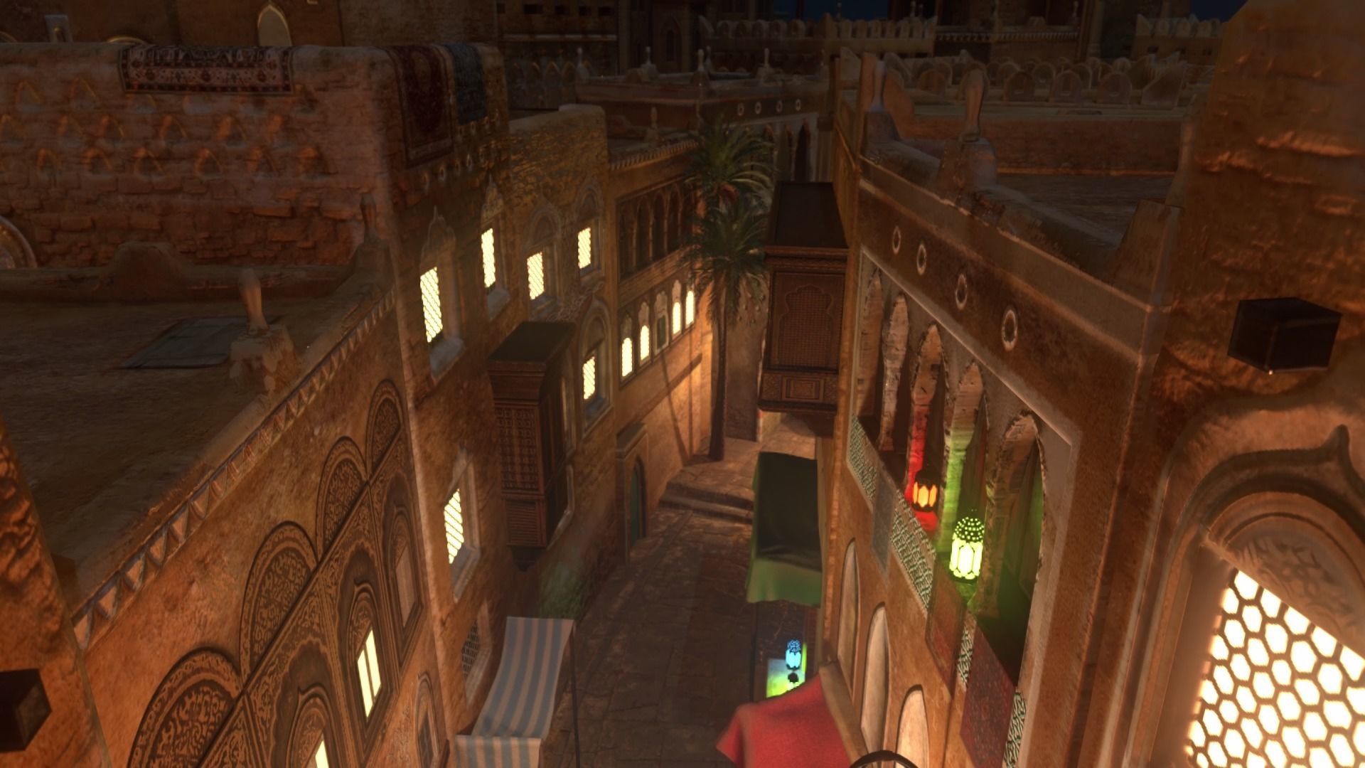 Arabic Old Town Low-poly 3D model_34