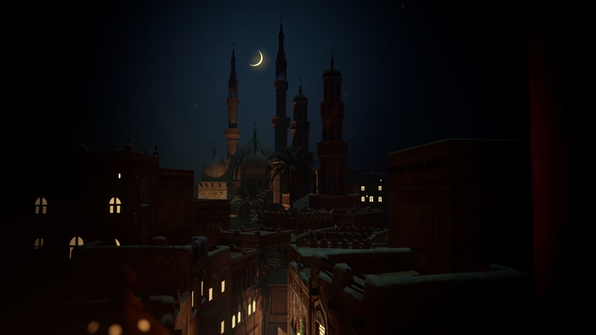 Arabic Old Town Low-poly 3D model_32